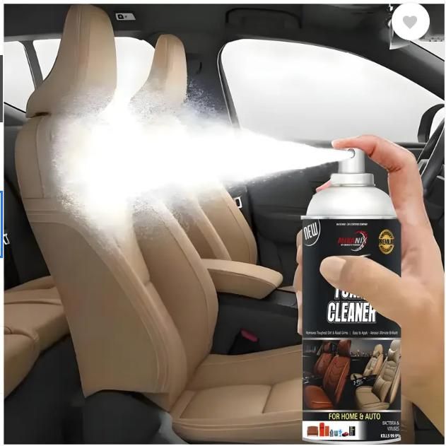 Multipurpose Foaming Car Interior And Exterior Cleaner Foam Spray (Pack of 2)